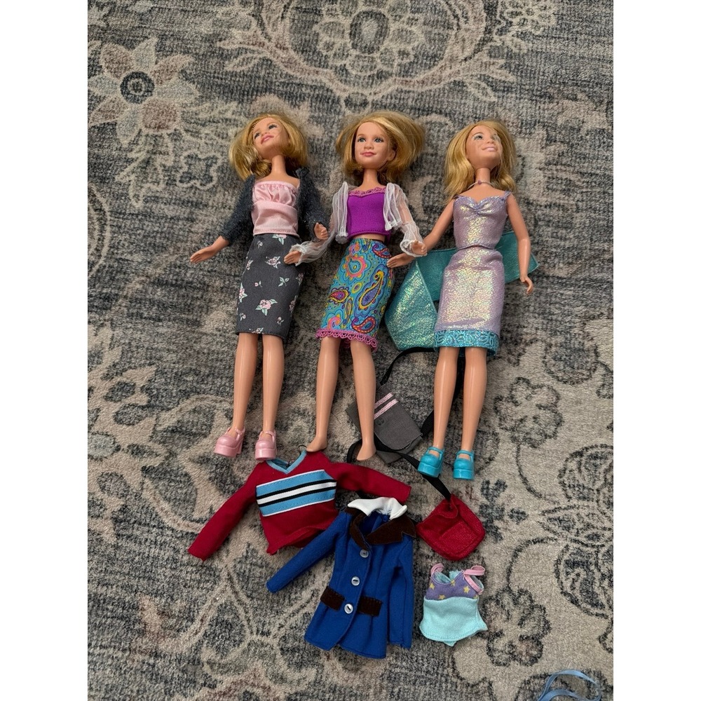Barbie Mary Kate and Ashley Dolls 1999 Vintage